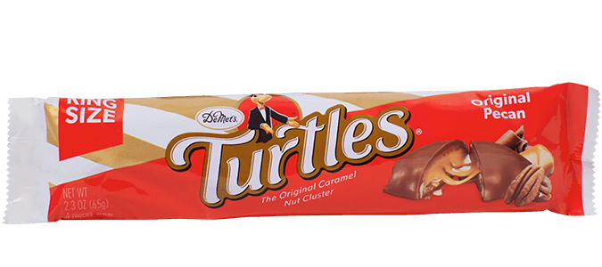 King size milk chocolate turtles bar
