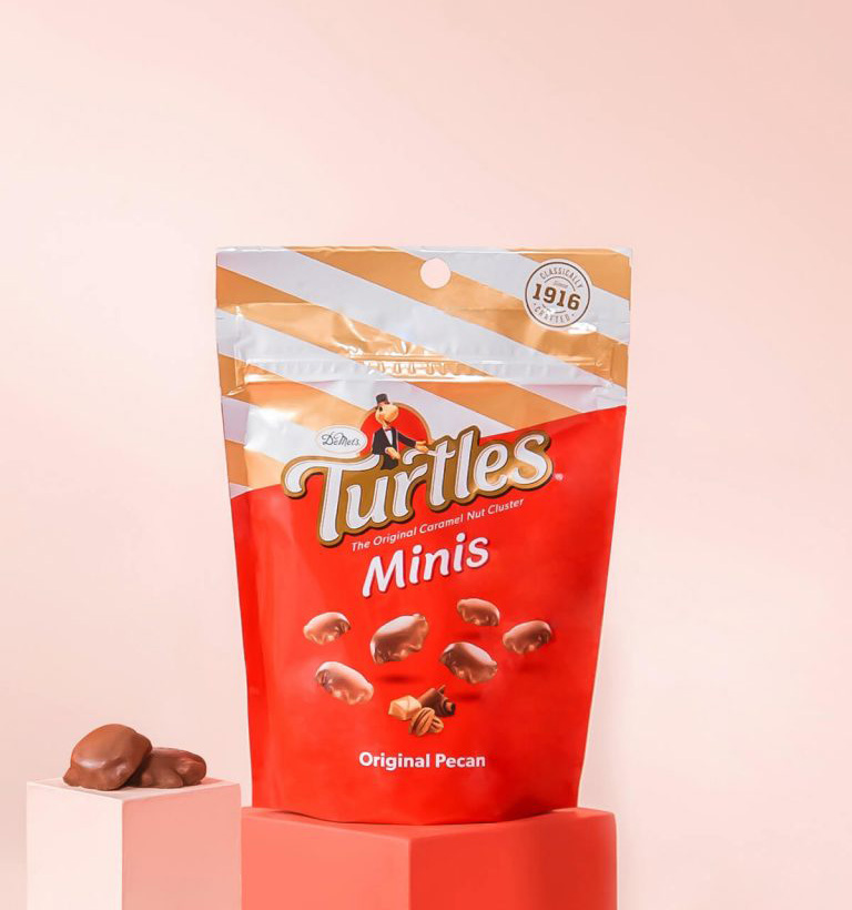 Mini Chocolate Turtles Candy