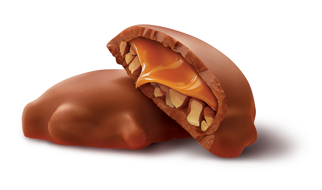 milk chocolate turtles candy.